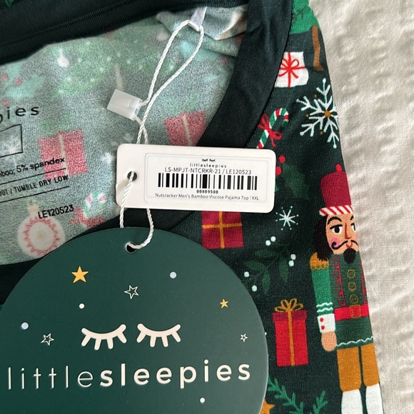 NWT Little Sleepies Men’s xxl Christmas Night at the Nutcracker pajamas top - Picture 2 of 2